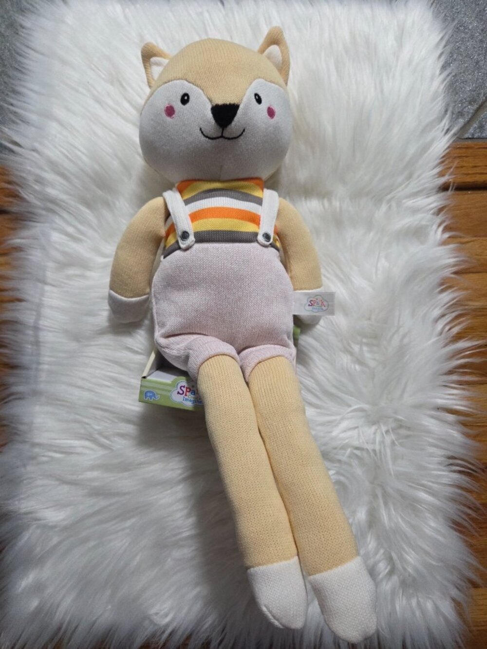 Spark Create Imagine Plush Knit Fox